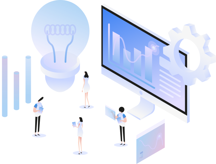 Data visualization illustration